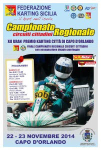 Karting Sicilia - Locandina